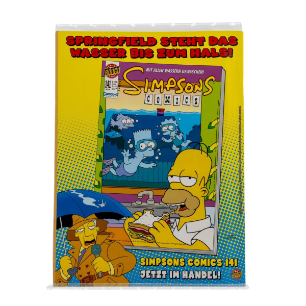 (Rückseite)The Simpsons Comic Sommer Sause #1